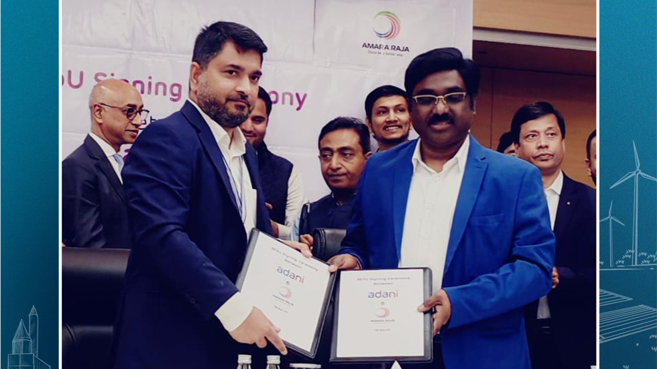 Amara Raja Infra and Adani Group Forge Strategic Alliance for India’s ...