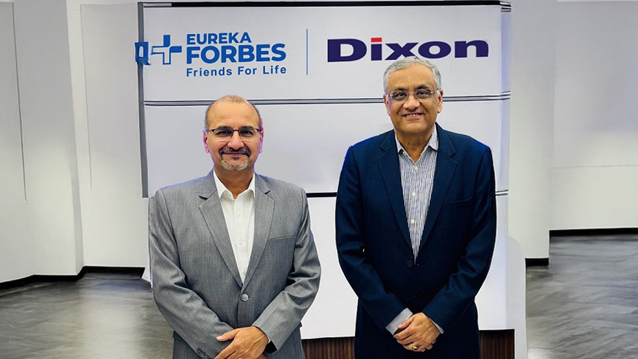 Eureka Forbes Partners with Dixon Technologies to Boost Robotic Vacuum  Cleaner Manufacturing